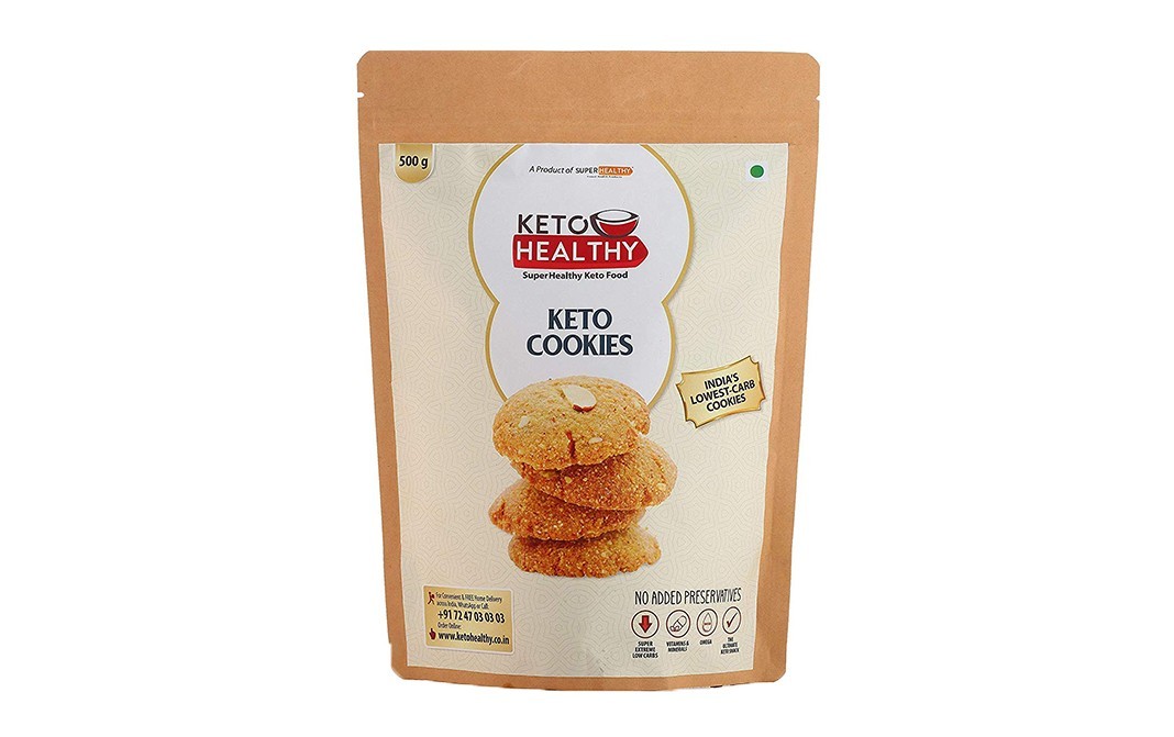 Super Healthy Keto Cookies    Pack  500 grams